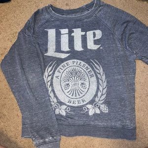 Miller Light Pull Over